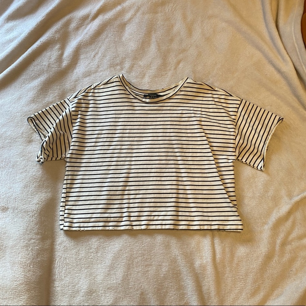 Forever 21 stripped crop top
